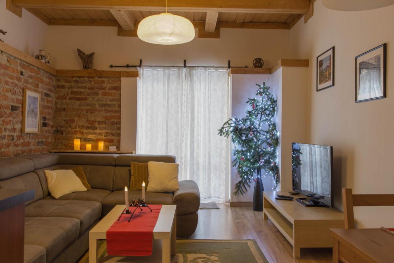 Apartament Nad Potokiem วีสวา ภายนอก รูปภาพ